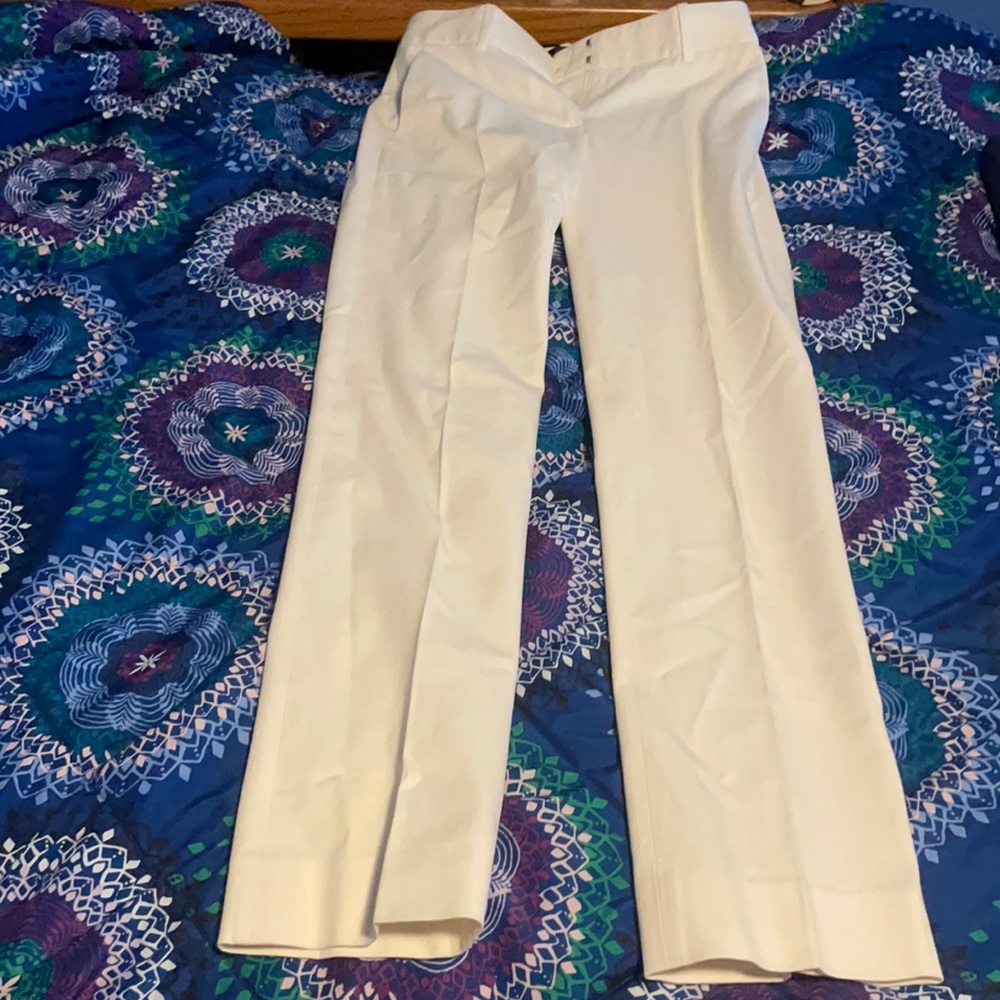 White Dress Pant, J. Crew